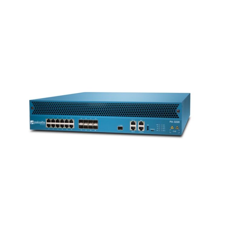 PA-3250, Palo Alto Networks Security Appliance, 10 GigE/Front to Back Airflow/2U Rack-Mountable