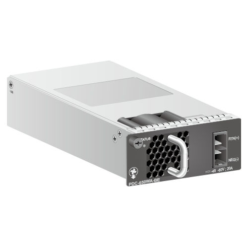 PDC-650WA-BE, Huawei PDC Series Power Module, 650W DC output/PoE support/Black panel exhaust