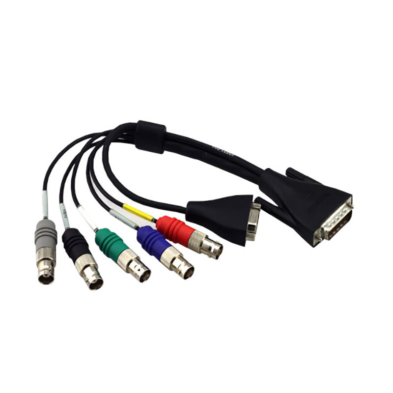 3rd-Generation-Lens-Control-Conversion-Cable, Polycom 3rd Generation Lens Control Conversion Cable, HDCI to 5BNC+DB9/Third-Gen Control/Polycom Accessory