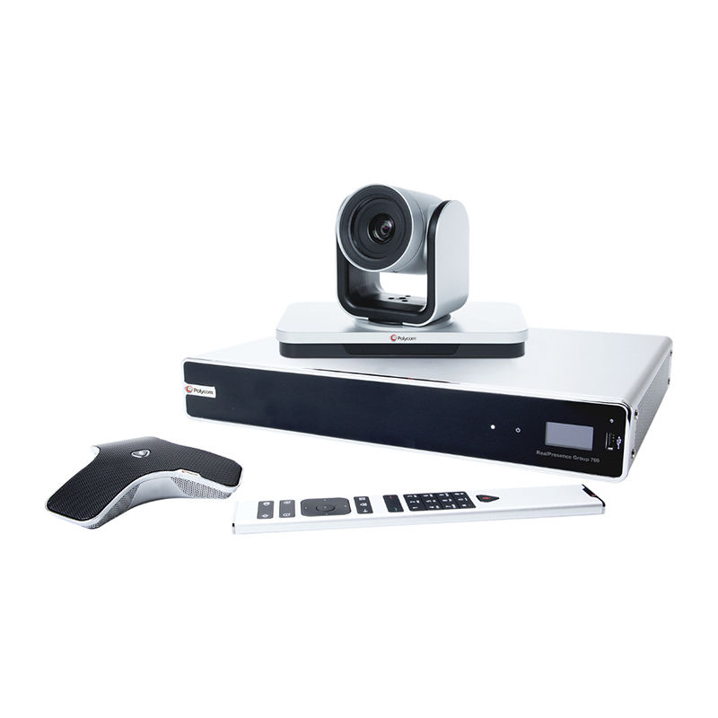 G550-1080P, Polycom Group550 Video Conferencing Terminal, 12x zoom camera/360~ microphone/60-100呢 coverage