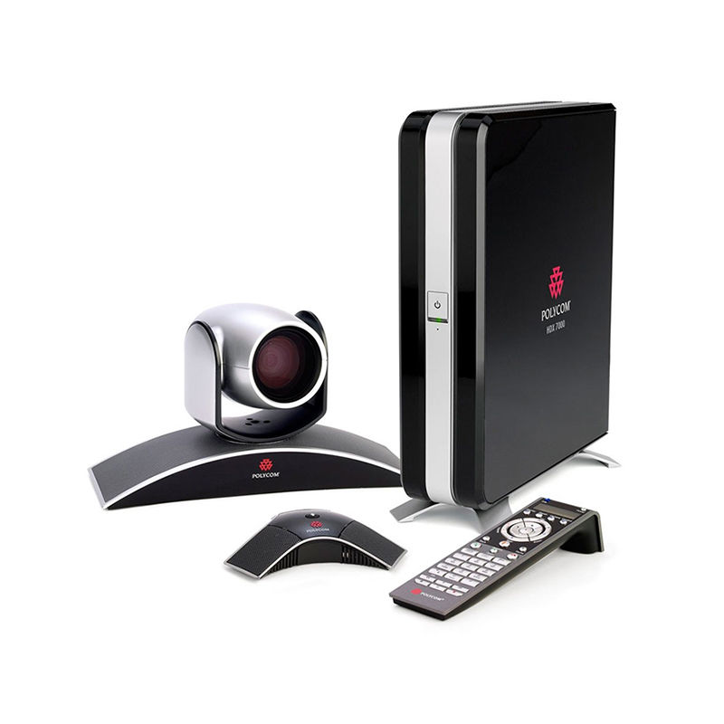 HDX8000, Polycom HDX8000 Video Conferencing Terminal, 12x optical zoom/remote video/medium room