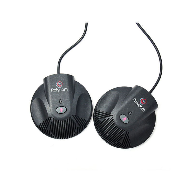 SoundStation-2-Expansion-Microphone, Polycom SoundStation 2 Conference Phone, High-fidelity speaker/Noise-cancelling mic/For 50-70呢 rooms