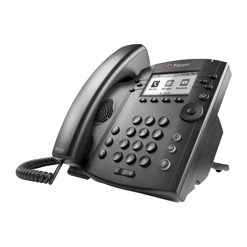 VVX311, Polycom VVX Series Conference Phone, Omnidirectional Microphone/IP Phone/Audio Terminal