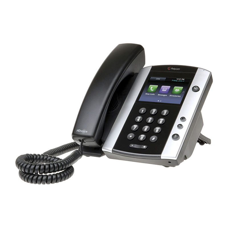 VVX501, Polycom VVX Series Conference Phone, Omnidirectional Mic/Audio & Video/IP Phone