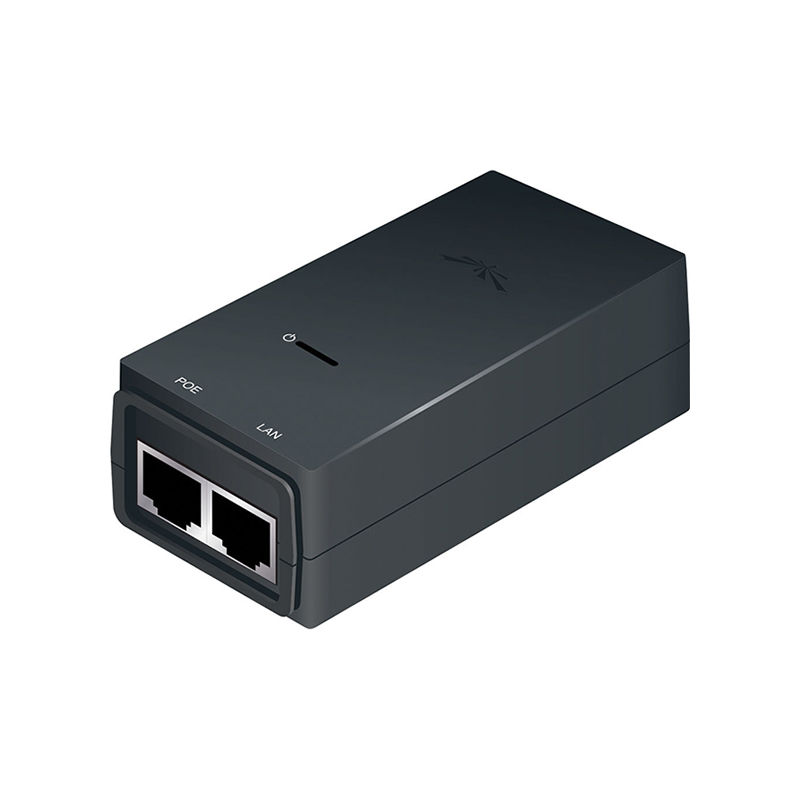 POE-24-12W, Ubiquiti POE Injector, 24V DC/12W/Passive PoE