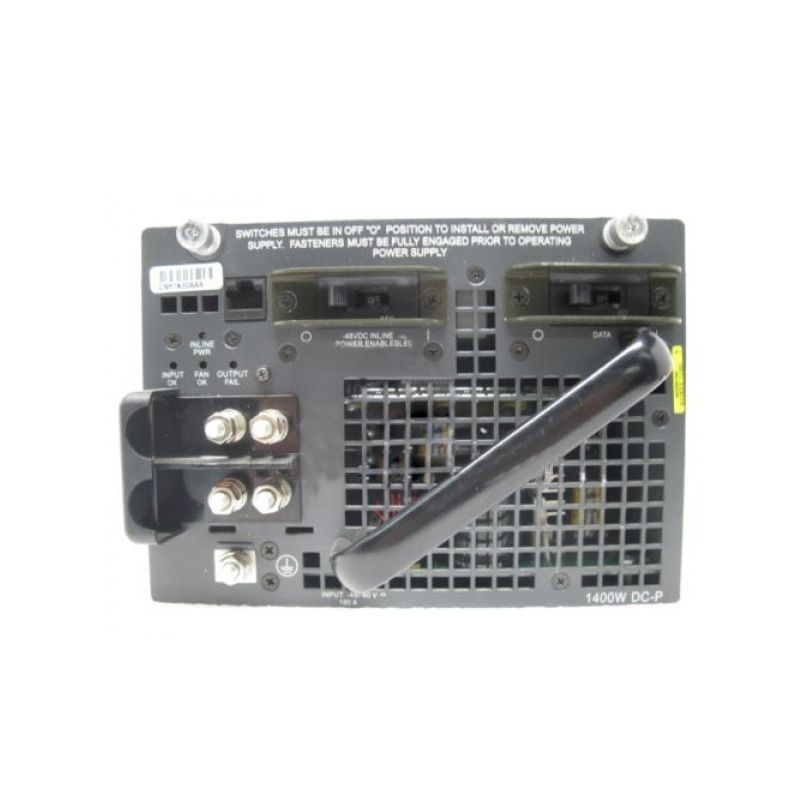 PWR-C45-1400DC-P, Cisco Catalyst 4500 Power Supply, 1400W DC Output/Internal PEM
