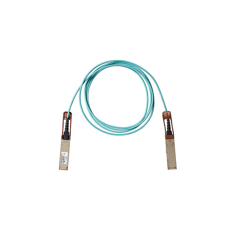 QSFP-100G-AOC5M, Cisco 100GBASE QSFP Active Optical Cable, 5m/100Gbps/QSFP Connector/5m Length