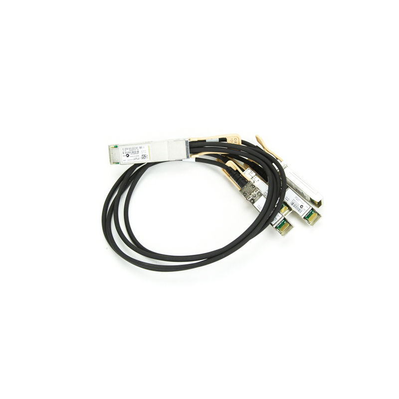 QSFP-4SFP10-CU0-5=, Cisco QSFP to SFP+, 0.5m Passive Copper Splitter, 4x10G, Passive, 0.5m