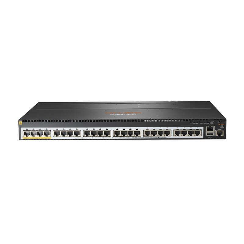 R0M68A, Aruba 2930M Switch, 24xSmart Rate PoE/1xExpansion Slot/Class 6