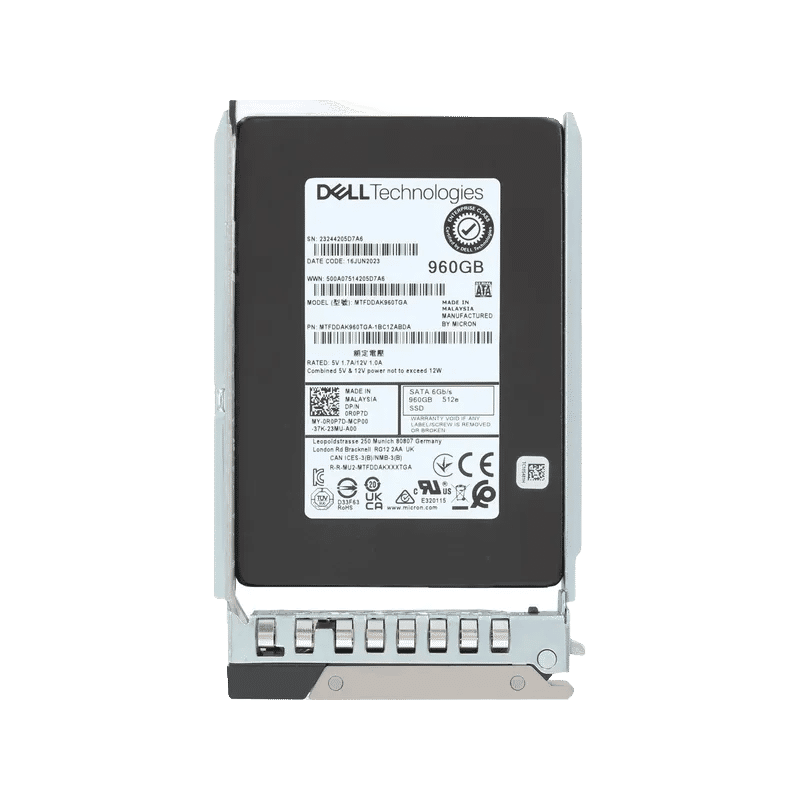 0R0P7D - Dell 960GB 2.5 inch TLC 6Gb/s SATA Solid State Drive