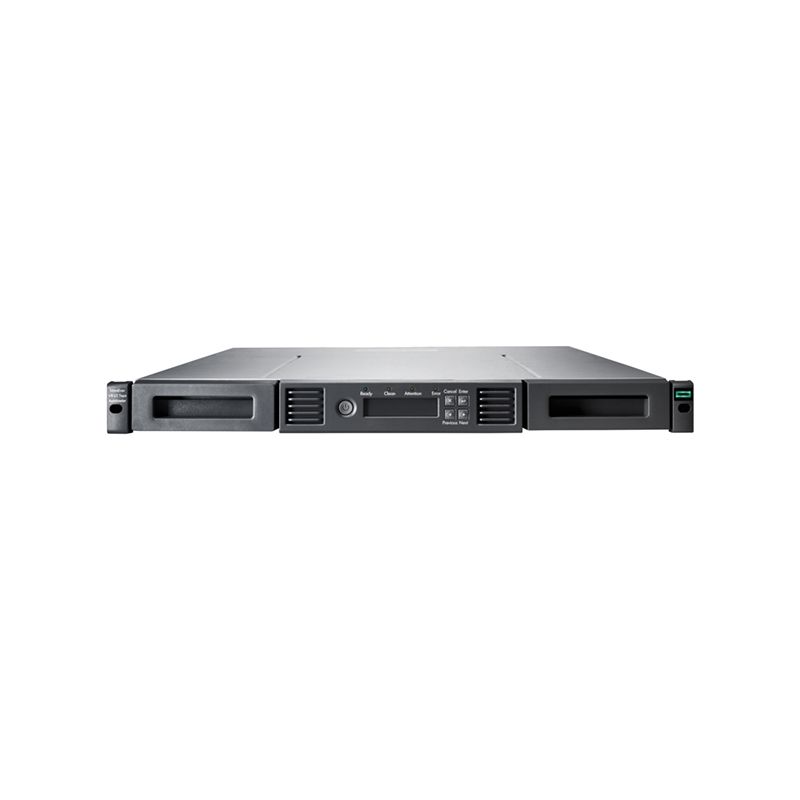 R1R75A, HPE StoreEver MSL 1/8 G2 Tape Autoloader, 0-drive, 8 slots, SAS interface