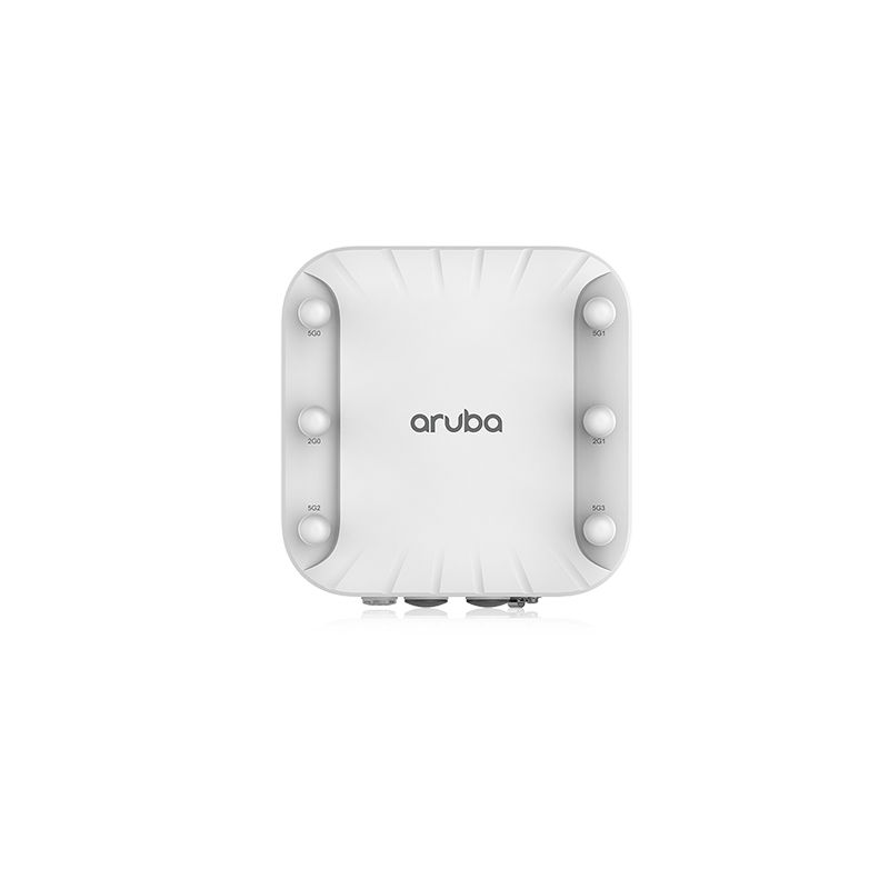 R4H07A, Aruba AP-518 Access Point, 802.11ac 4x4:4/6xRPSMA/Indoor Hardened