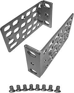 1RU Recessed Rack Mount Kit for Cisco 2960S 3550 3560 3750 Series