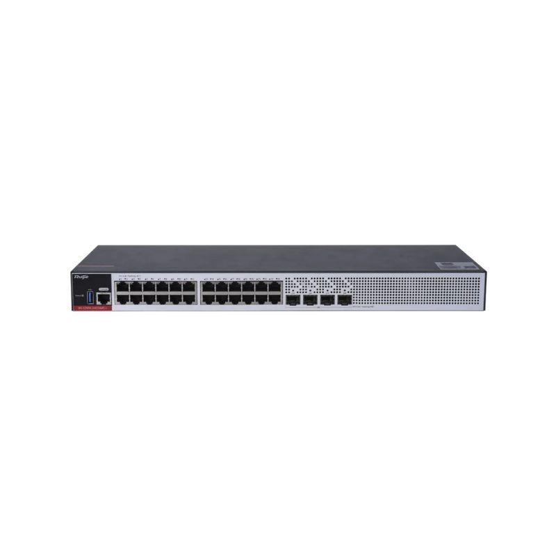 RG-S2906-24GT4MS-L, Ruijie S2900 Switch, 24xGE RJ45/4xCombo SFP/2.5G Uplink, Managed Access Switch
