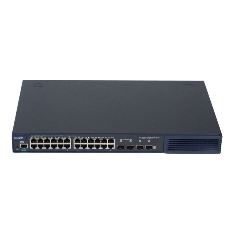 RG-S2910-24GT4SFP-L, Ruijie S2910 Series Access Switch, 24xGigabit Ports/4xSFP Uplink/Managed Box-Type