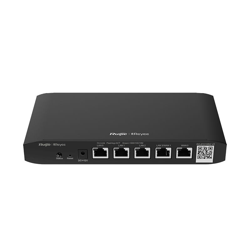 RG-EG105G V2, Ruijie Cloud Managed Router, 5x GE ports/Cloud Mgmt/VPN