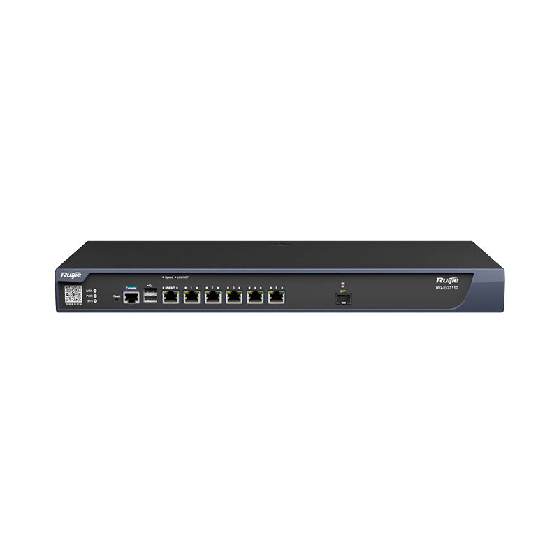 RG-EG3110, Ruijie RG-EG Series Gateway, 6xGE Ports/1xSFP Port/No HDD