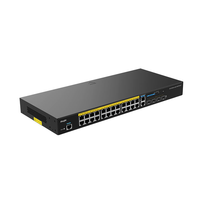 RG-S1930-24GT4SFP-P, Ruijie RG-S1930 Switch, 24xGE PoE+/4xSFP/370W PoE/192Gbps