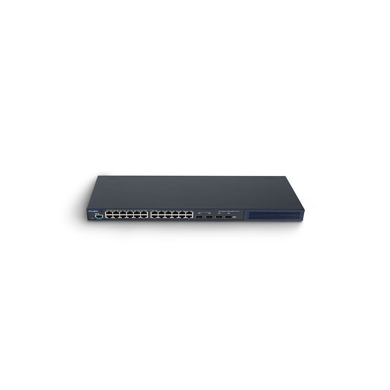 RG-S2910-24GT4SFP-P-L, Ruijie S2910 Series Switch, 24xGE PoE+/4xSFP/370W PoE Output