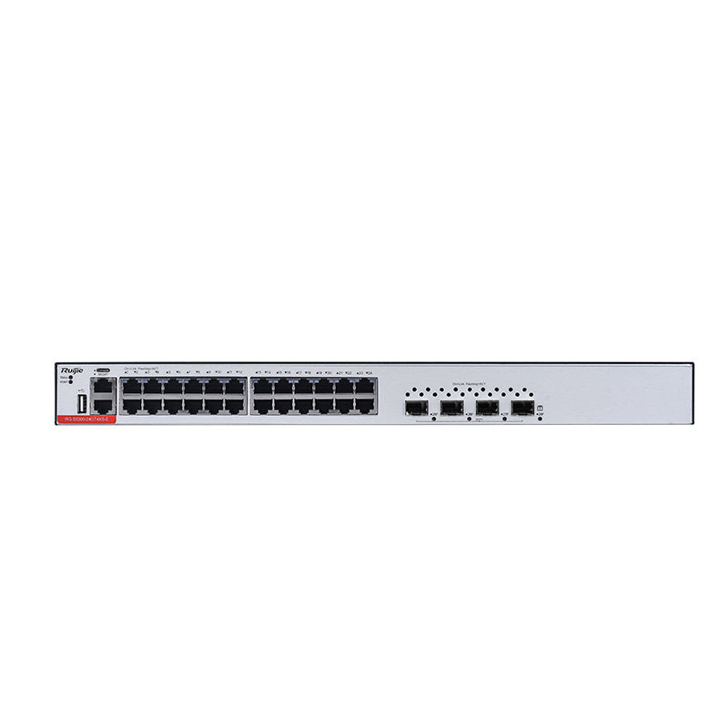 RG-S5300-24GT4XS-E, Ruijie S5300 Switch, 24xGE RJ45/4x10GE SFP+/Layer 3 Managed