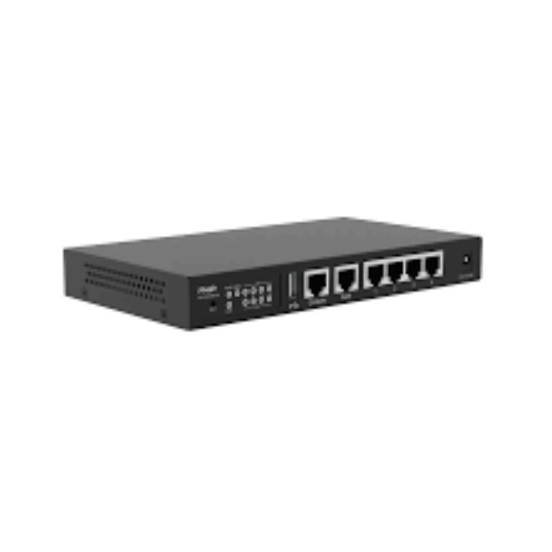 RG-WS7005-A-V2, Ruijie Wireless Controller, 6x GE Ports/1x GE SFP/No HDD, 1TB Expandable