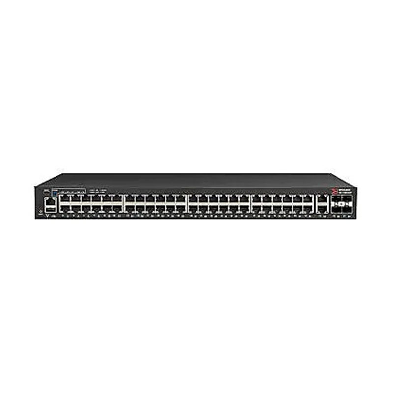 ICX7150-48P-4X10GR, Ruckus ICX7150 Switch, 48xPoE+ RJ45/4x10G SFP+/370W PoE/Layer 3