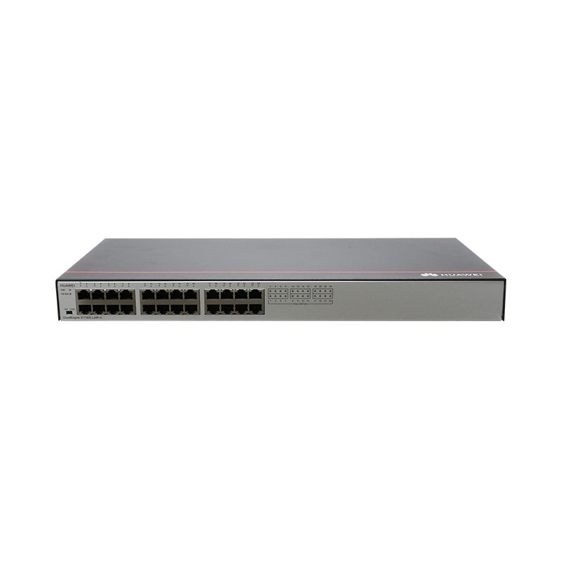 S1730S-L24P-A, Huawei S1700 Switch, 24xGE PoE+/AC Power Supply