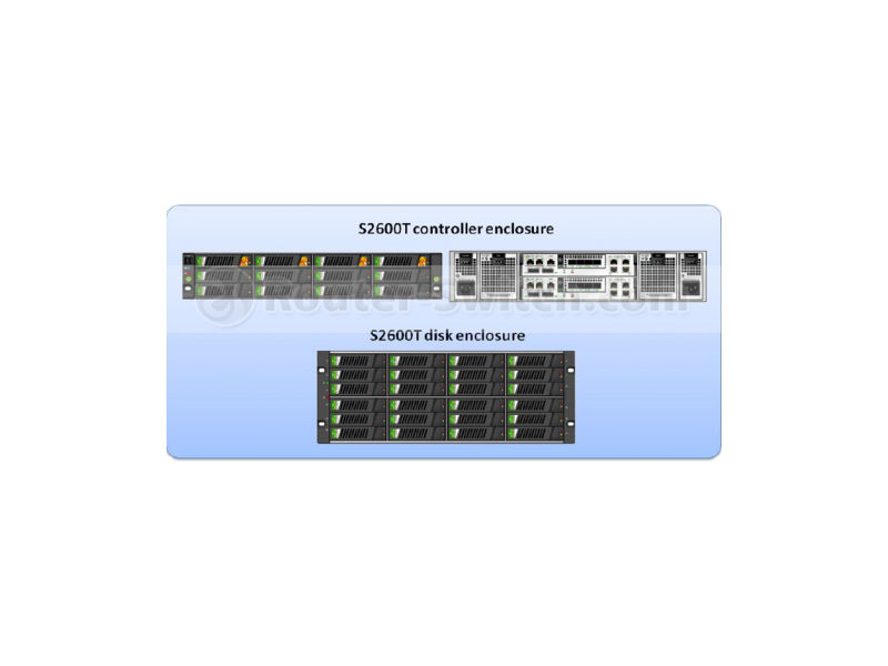 S2600T-2C8G-4K8G-SAN, Huawei OceanStor S2600T Storage, 8GB Cache/8x600G SAS/AC Power