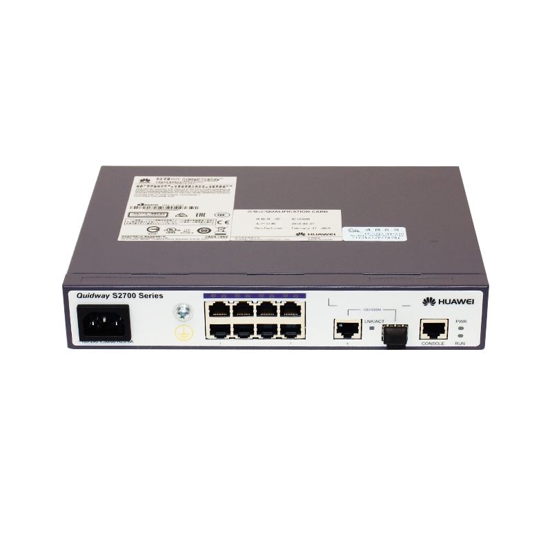 S2700-9TP-SI-AC, Huawei S2700 Switch, 8xFE/1xGE Combo/AC Power