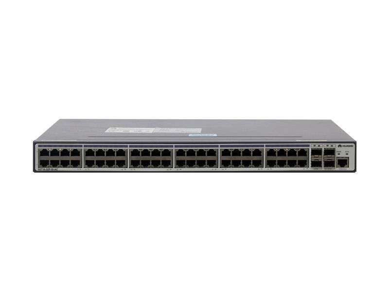 S2710-52P-SI-AC, Huawei S2710 Switch, 48x10/100Base-T/4xGE SFP/AC 110-220V