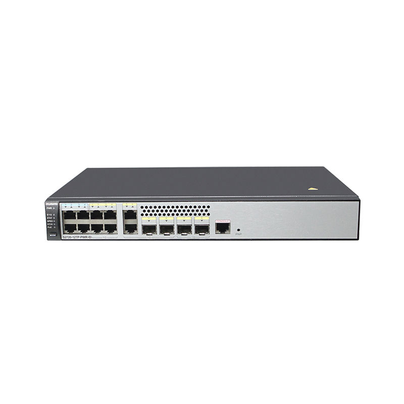 S2720-12TP-PWR-EI, Huawei S2720-EI Switch, 4x10/100 Base-Tx/4x10/100/1000 Base-T/124W PoE