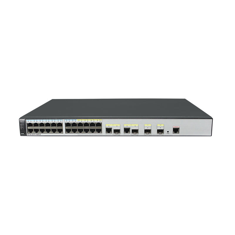 S2720-28TP-PWR-EI, Huawei S2720-EI Switch, 16x10/100Base-Tx/8x10/100/1000Base-T/370W PoE