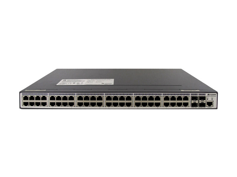 S3700-52P-PWR-SI, Huawei S3700 Switch, 48x10/100 PoE+, 4xGig SFP, 500W AC PS