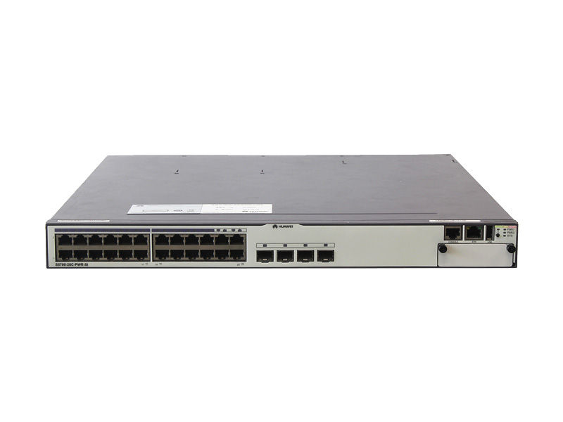 S5700-28C-PWR-SI, Huawei S5700 Switch, 24xGE PoE+, 4xGE SFP, 500W AC
