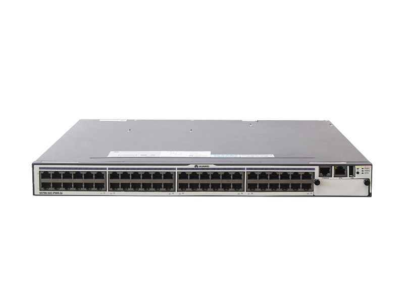 S5700-52C-PWR-SI, Huawei S5700 Switch, 48xGE PoE+/1 Slot/500W AC