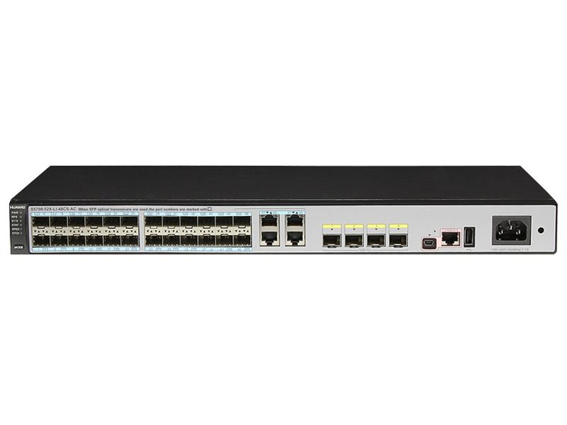 S5700-52X-LI-48CS-AC, Huawei S5700 Switch, 48xCSFP/4x10GE SFP+/AC Power