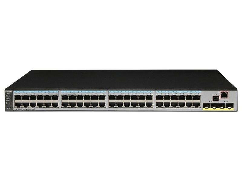 S5700-52X-LI-AC, Huawei S5700 Switch, 48xGE/4x10GE SFP+/AC Power