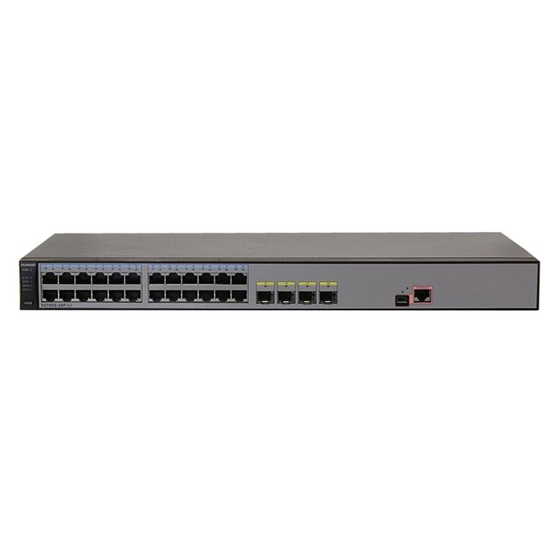 S5700S-28P-PWR-LI-AC, Huawei S5700 Switch, 24xGE PoE+/4xSFP/AC Power