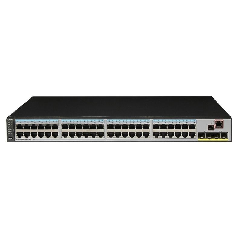 S5700S-52X-LI-AC, Huawei S5700 Switch, 48xGE/4x10GE SFP+/AC Power