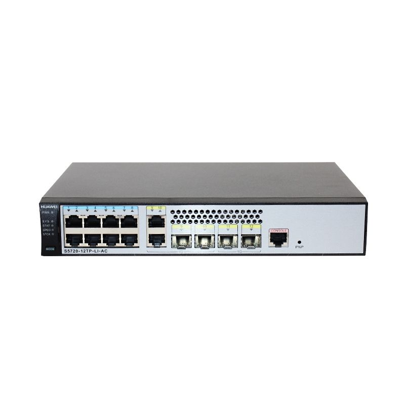 S5720-12TP-LI-AC, Huawei S5720 Switch, 8xGE RJ45/2xGE SFP/AC Power
