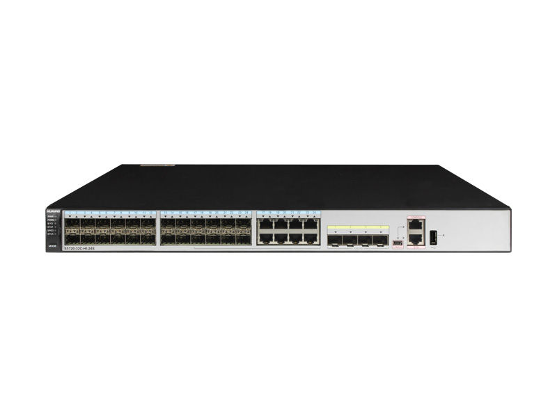 S5720-32C-HI-24S-AC, Huawei S5720 Switch, 24xGig SFP/4x10G SFP+/600W AC