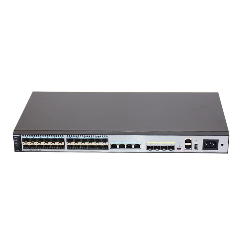 S5720-32X-EI-24S-AC, Huawei S5720 Switch, 24x1GE SFP/4xGE RJ45/4x10GE SFP+/AC Power
