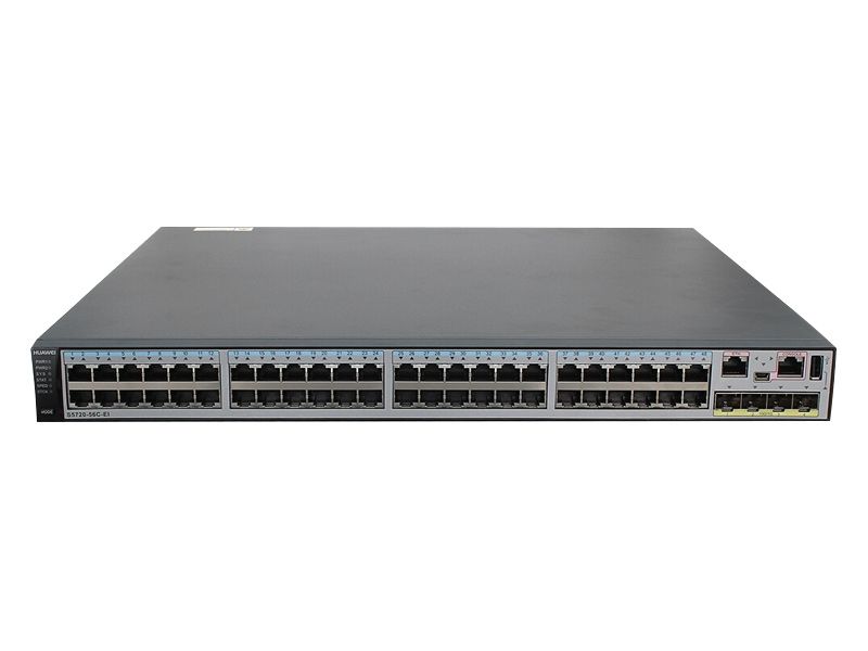 S5720-56C-EI-AC, Huawei S5720 Switch, 48xGE/4x10GE SFP+/150W AC