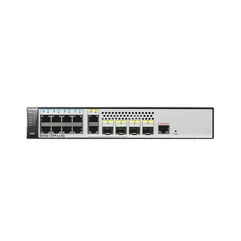 S5720S-12TP-LI-AC, Huawei S5720S Switch, 8xGE RJ45/2xGE SFP/2xCombo/AC Power