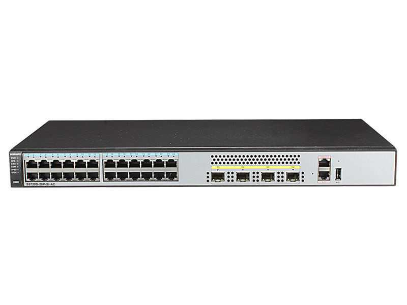 S5720S-28P-SI-AC, Huawei S5720S Switch, 24xGE RJ45/4xGE SFP/AC 110-220V