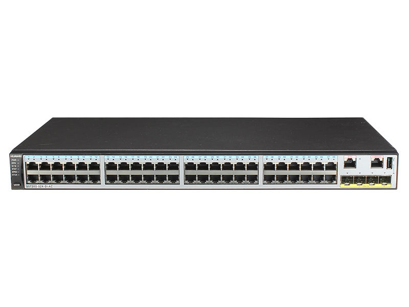 S5720S-52X-SI-AC, Huawei S5720S Switch, 48xGE/4x10GE SFP+/AC Power