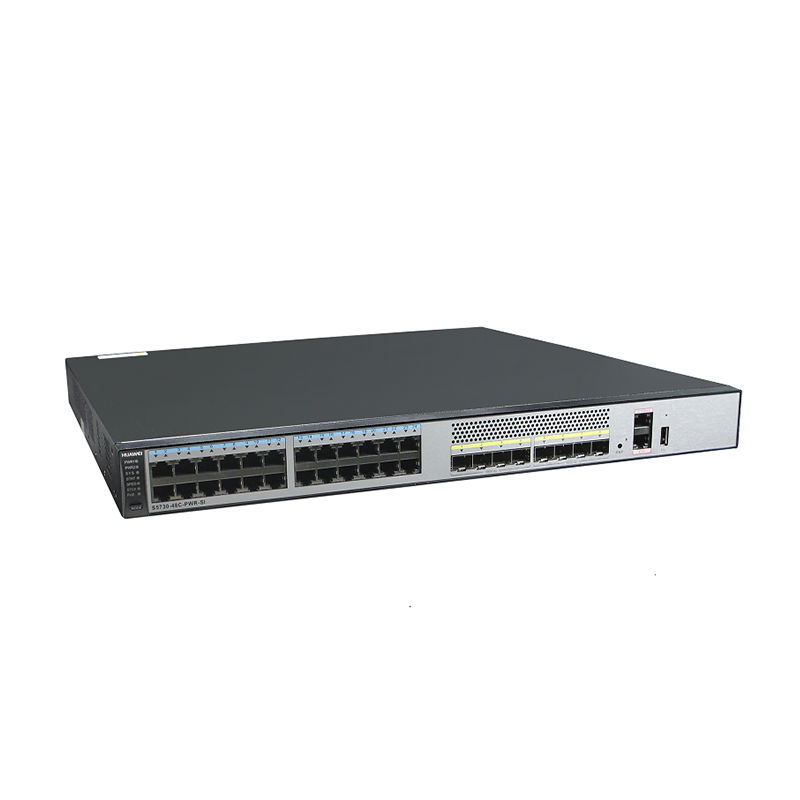 S5730-48C-PWR-SI-AC, Huawei S5730 Switch, 24xGE PoE+/8x10GE SFP+/500W AC PSU
