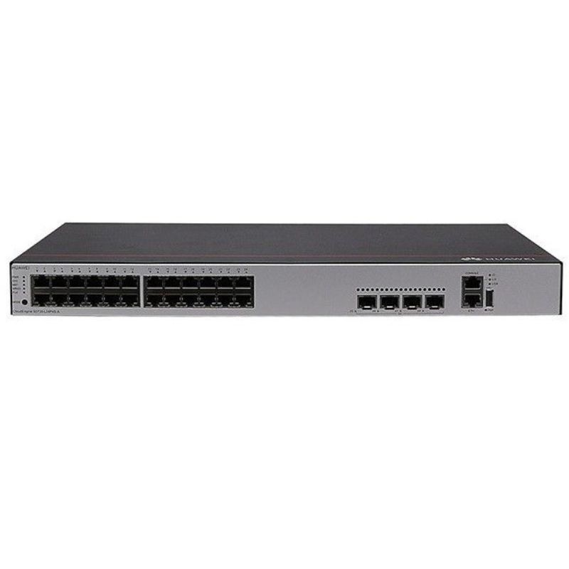 S5735S-L24P4S-A, Huawei S5735-L Switch, 24xGE PoE+/4xGE SFP/Distribution