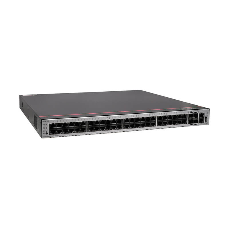 S5735S-S48P4X-A, Huawei S5700 Series Switches, 48xGE PoE+ 4x10GE SFP+ AC