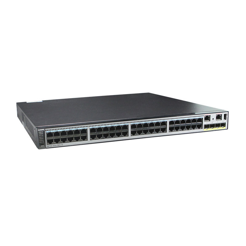 S6720-52X-PWH-SI, Huawei S6720 Switch, 48x100M/10G/PoE++/No PSU